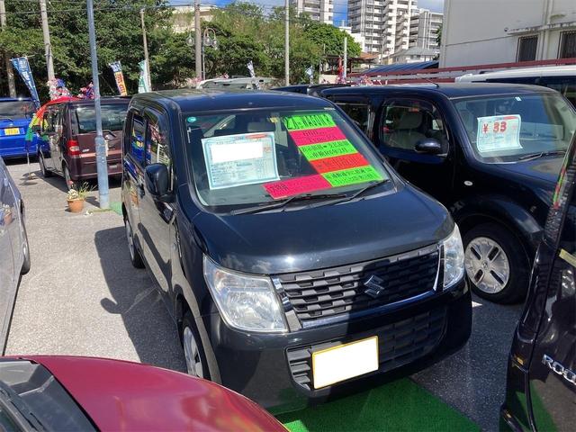 沖縄県の中古車ならワゴンＲ ＦＡ　キーレス　ＣＤ　ベンチシート　盗難防止装置