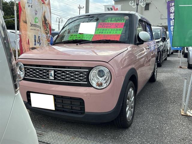 沖縄県中頭郡西原町の中古車ならアルトラパン Ｘ　純正ナビ　ＴＶ　Ｂｌｕｅｔｏｏｔｈ　バックモニター　デュアルカメラブレーキサポート　前後ドライブレコーダー　シートヒーター　ＥＴＣ　純正アルミホイール　アイドリングストップ　コーナーセンサー