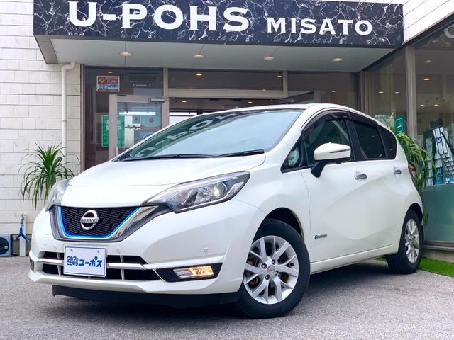 日産 ノート ｅ－パワー　メダリスト　ＯＰ１０年保証対象　衝突軽減ブレーキシステム　アラウンドビューモニター　ハーフレザーシート　ドラレコ