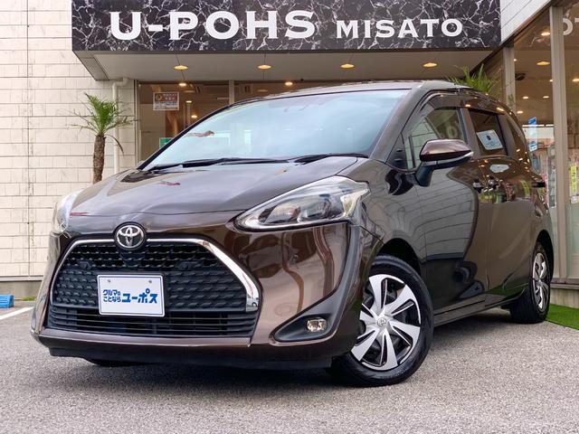 沖縄県沖縄市の中古車ならシエンタ Ｇ　クエロ　ＯＰ５年保証対象車　両側パワースライドドア　ハーフレザーシート　衝突軽減ブレーキ　ＥＴＣ　純正ドライブレコーダー　バックカメラ　ＡＬＰＩＮＥナビ【ＢＴ／フルセグ／ＣＤ／ＤＶＤ】　プッシュスタート