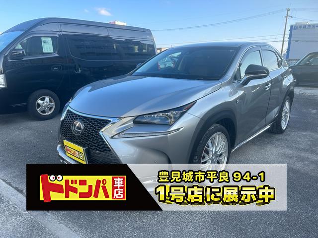 沖縄県豊見城市の中古車ならＮＸ ＮＸ３００ｈ　バージョンＬ　電動リアゲート　シートヒーター　シートエアコン　パワーシート　スマートキー　アイドリングストップ　ナビ