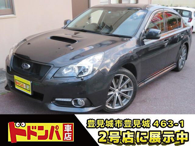 豊見城市 株式会社ドドンパ車店 スバル レガシィＢ４ ２．０ＧＴ　ＤＩＴアイサイト　ＨＤＤナビ　ＣＤ　ＤＶＤ　フルセグ　Ｂｌｕｅｔｏｏｔｈ　バックカメラ　ＥＴＣ クリスタルブラックシリカ 2.7万km 2013(平成25)年