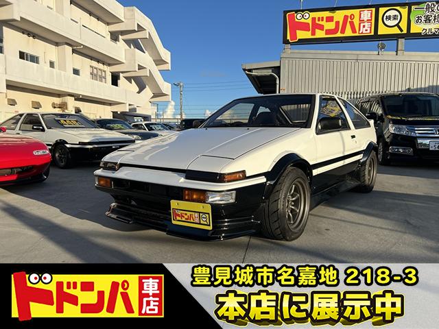 沖縄県豊見城市の中古車ならスプリンタートレノ 　オーバーフェンダー　ワタナベホイール　浮谷商会エンジン