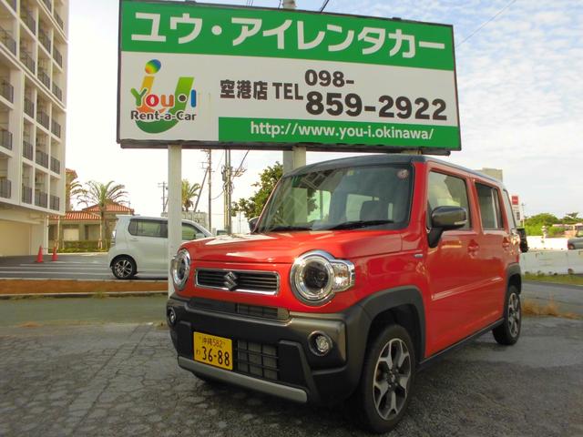 沖縄の中古車 スズキ ハスラー 支払総額 190万円 リ済込 2022(令和4)年 3.3万km オレンジＩＩ