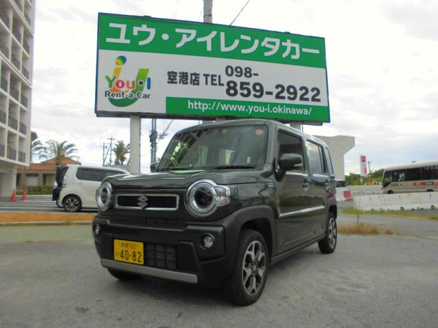 沖縄の中古車 スズキ ハスラー 支払総額 195万円 リ済込 2022(令和4)年 3.0万km グリーン