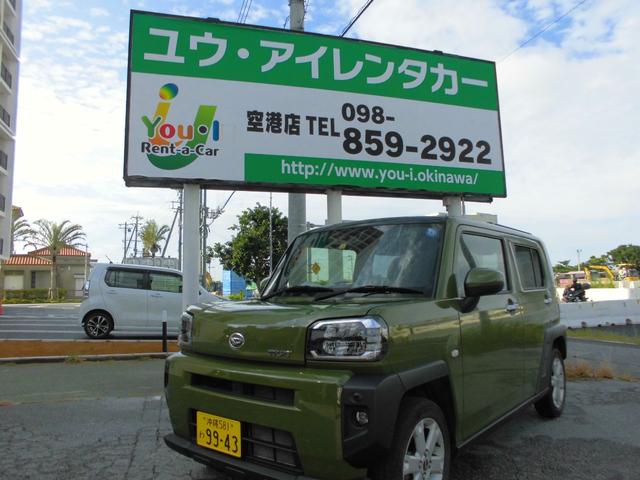 沖縄の中古車 ダイハツ タフト 支払総額 120万円 リ済込 2020(令和2)年 6.5万km カーキ