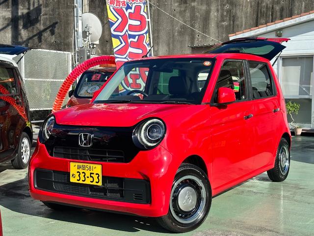 沖縄県の中古車ならＮ－ＯＮＥ オリジナル　☆後期型☆内地仕入れ車☆８インチプレミアムインターナビ　ブルートゥースオーディオ　バックカメラ　ＥＴＣ　急速充電ＵＳＢポート　電動パーキングブレーキ　ＬＥＤヘッドライト　専用ハーフレザーシート