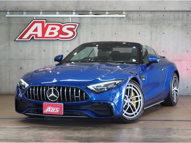 ＳＬ(AMG) ＳＬ４３　禁煙１オーナー　ディーラー車右ハンドル　ヘッドアップディスプレイ　黒幌　黒革ベンチレーター　３６０°カメラ 中古車画像