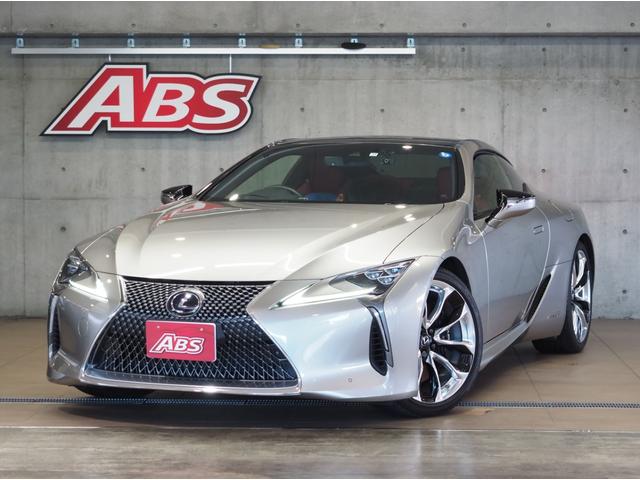 中頭郡北谷町 ＡＢＳ　北谷店 レクサス ＬＣ ＬＣ５００ｈ　Ｌパッケージ　買取直販　ＯＰ２１インチ　ガラスパノラマルーフ　ＨＵＤ　ＴＶキャンセラー　ドライブレコーダー　赤革　セーフティシステム　ＥＴＣ　Ｂカメラ　ＬＥＤヘッド　ＢＴオーディオ　ＤＶＤ再生　スマートキー ライトゴールド 3.1万km 2017(平成29)年