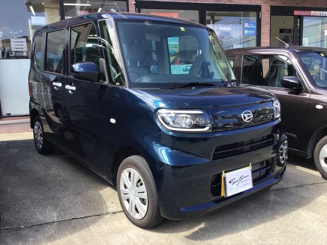 沖縄の中古車 ダイハツ タント 車両価格 143.5万円 リ済別 2021(令和3)年 6km グリーンＩＩ