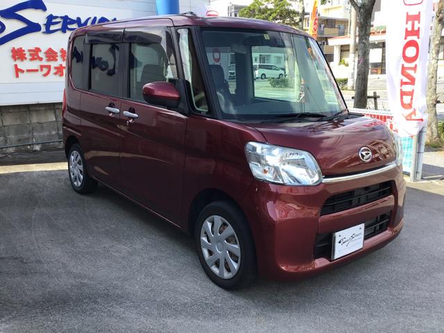 沖縄の中古車 ダイハツ タント 支払総額 79万円 リ済込 2019(平成31)年 3.0万km レッドＭ