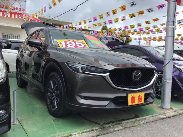 沖縄県うるま市の中古車ならＣＸ－５ ＸＤ　Ｌパッケージ　ＢＯＳＥスピーカー　ブラックレザーシート　パワーバックドア　全方位モニター　コーナーセンサー　ヘッドライト　ＬＥＤ　フォグランプ　ＬＥＤ　マツダ純正ナビ　フルセグ　ＢｌｕｅｔｏｏｔｈＤＶＤ