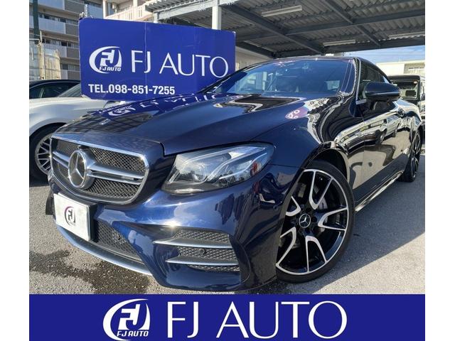 沖縄県の中古車ならＥクラス Ｅ５３　４マチック＋　カブリオレ　Ｅ５３　４マチック＋　カブリオレ（４名）　黒／白革シート　純正ナビ　純正２０インチＡＷ　ドライブレコーダー　パノラミックビューカメラ　Ｂｕｒｍｅｓｔｅｒサウンド　ベンチレーションシート　ＥＴＣ