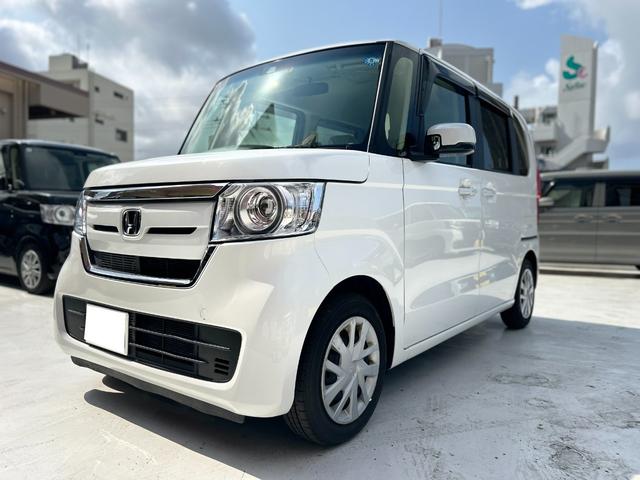 沖縄の中古車 ホンダ Ｎ－ＢＯＸ 支払総額 120万円 リ済込 2019(平成31)年 2.8万km パールホワイト