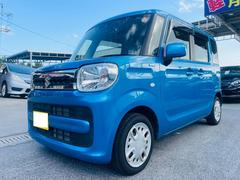 スペーシア ハイブリッドX 両側パワースライドドア・衝突軽減ブレーキ・コーナーセンサー・Bluetooth・AM/FMラジオ・ドライブレコーダー前後・バニティミラー・ロールサンシェード・運転席シートヒーター・スマートキー 中古車画像