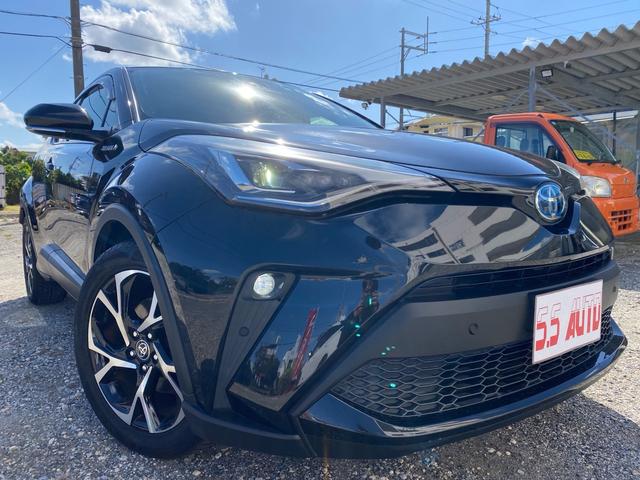 沖縄県の中古車ならＣ－ＨＲ Ｇ　純正８インチディスプレイオーディオ・ＴＶ・ブルートゥース接続・ドライブレコーダー・ＥＴＣ・ナビ・バックカメラ・クリアランスソナー・ハーフレザーシート