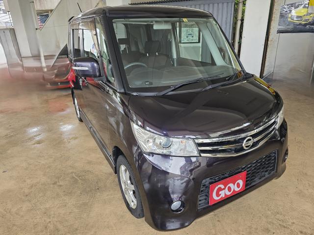 ルークス(日産) ハイウェイスター　本土仕入れ車両　スマートキー　プッシュスタート　ＥＴＣ　ワンセグＴＶ・ナビ　Ｂｌｕｅｔｏｏｔｈ接続 中古車画像