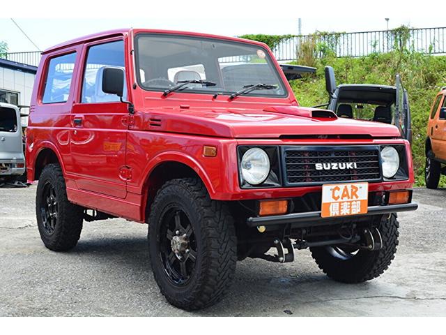 沖縄の中古車 スズキ ジムニー 支払総額 113万円 リ済込 1992(平成4)年 10.0万km レッド