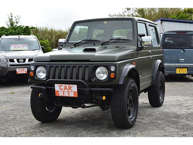 沖縄の中古車 スズキ ジムニー 支払総額 115万円 リ済込 1996(平成8)年 14.0万km マットグリーン