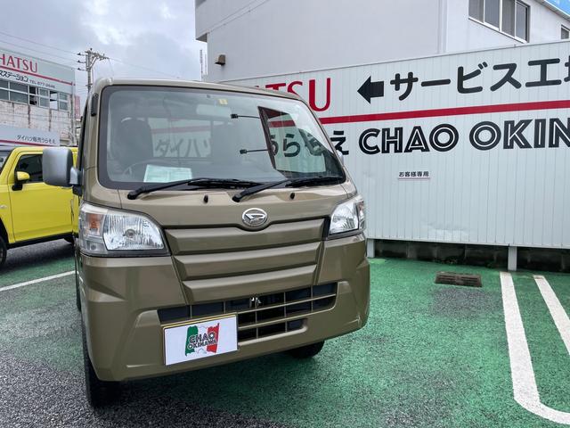 沖縄県浦添市の中古車ならハイゼットトラック スタンダード　カスタム　２ｉｎｃｈリフトアップ　１４ｉｎｃｈスチールホイール　４ＷＤ　ＡＴ