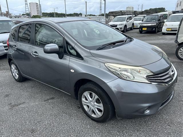 ノート(日産) X 1年保証(エンジン&AT/CVT) Bカメラ付きナビ テレビ視聴&Bluetooth接続可 プッシュスタート 中古車画像