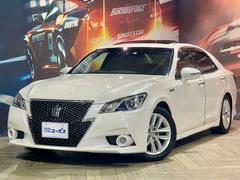 トヨタ　クラウンハイブリッド　アスリートＧ　自社買取車両　サンルーフ　レザーシート（シートヒーター