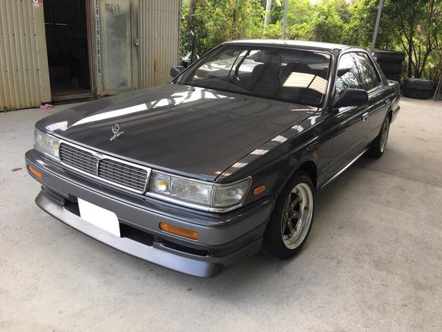 沖縄の中古車 日産 ローレル 支払総額 160万円 リ済込 1992(平成4)後 走不明 ブルーグレー