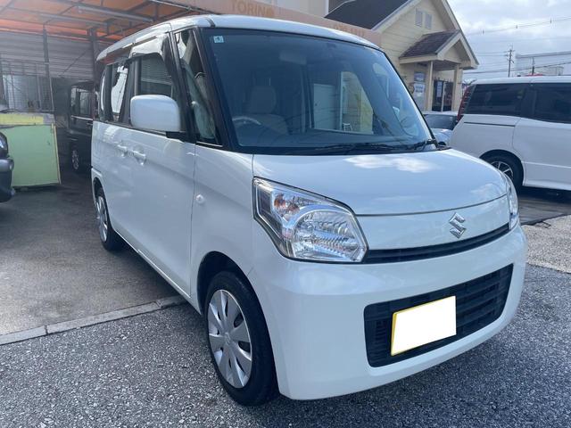 スペーシア(スズキ) Ｘ　本土車両　★１２ヶ月保証★　パワースライドドア　カロッツエリアナビ　フルセグＴＶ　Ｂｌｕｅｔｏｏｔｈ　前後ドラレコ 中古車画像