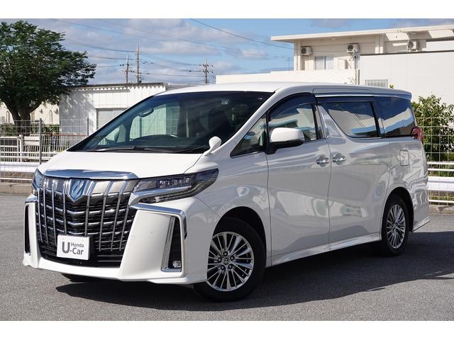 沖縄県の中古車ならアルファードハイブリッド ＳＲＣパッケージ　衝突軽減ブレーキ・純正ナビ・バックカメラ・オーディオ・ＴＶ・ドラレコ付