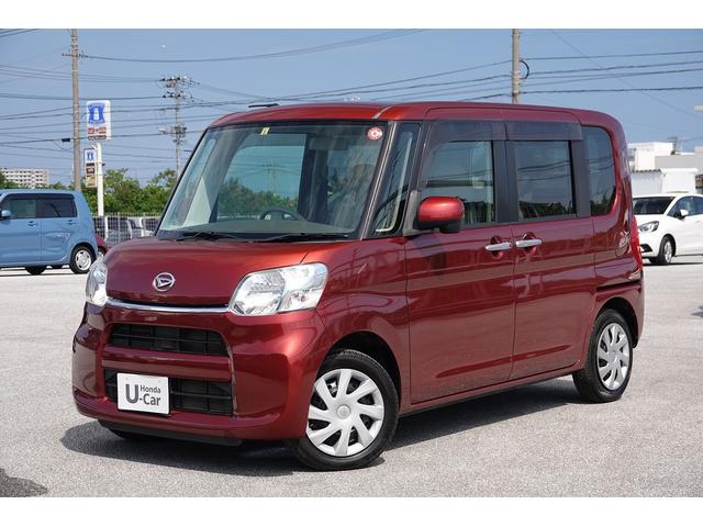 沖縄の中古車 ダイハツ タント 支払総額 69.7万円 リ済込 2015(平成27)年 4.8万km ファイアークォーツレッドＭ