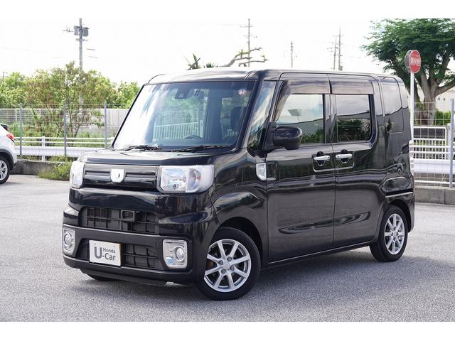 沖縄県の中古車ならウェイク ＬＳＡＩＩ　衝突軽減ブレーキ・ナビ・テレビ・ドラレコ・両側パワースライドドア付内外装クリーニング済