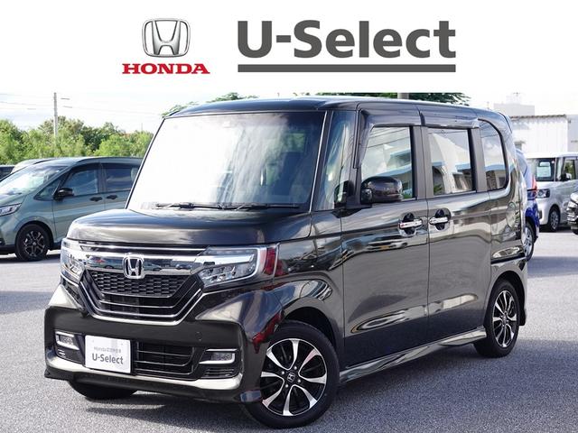 Ｎ−ＢＯＸカスタム(ホンダ) Ｇ・Ｌホンダセンシング　純正ナビ　スマートキー、リアカメラ、カーナビ、ＴＶ、フロアマット、ドアバイザー　防錆済　地デジＴＶ　助手席エアバッグ　キーレス　アイドリングＳＴ　スマ−トキ−　ナビＴＶ　ＥＴＣ　前車追従機能　ＵＳＢ 中古車画像