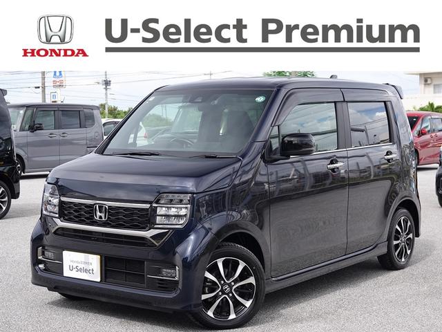 N−WGNカスタム(ホンダ) L 純正ナビ ドラレコ前 スマートキー、ETC、リアカメラ、カーナビ、オーディオCD、TV、フロアマット、ドアバイザー 防錆済 キーレス カーテンエアバッグ LEDヘッド VSA Rカメラ ETC車載器 中古車画像