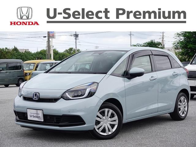 フィット(ホンダ) e:HEVホーム 純正ナビ ドラレコ前 スマートキー、ETC、リアカメラ、カーナビ、オーディオCD、TV、フロアマット、ドアバイザー 防錆済 助手席エアバッグ 運転席エアバッグ アイドリングストップ LEDライト 中古車画像