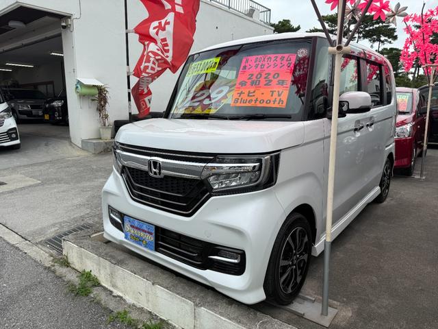 N−BOXカスタム(ホンダ) G・Lホンダセンシング ナビTV ブルートゥース 片側パワースライドドア DVD ステアリングスイッチ 中古車画像
