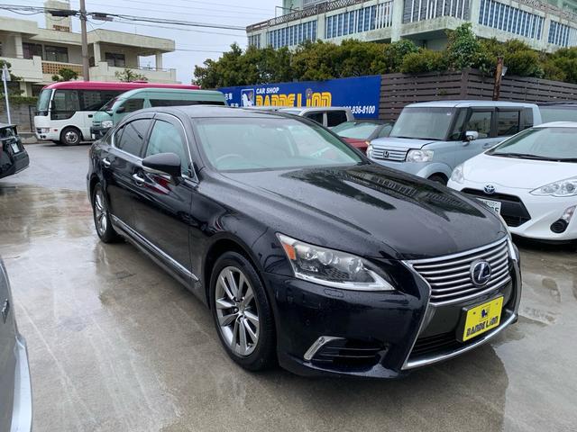 ＬＳ(レクサス) ＬＳ６００ｈ　バージョンＬ　禁煙車純正ナビＨＤＤバックカメラパワーシートドライブレコーダープッシュス 中古車画像