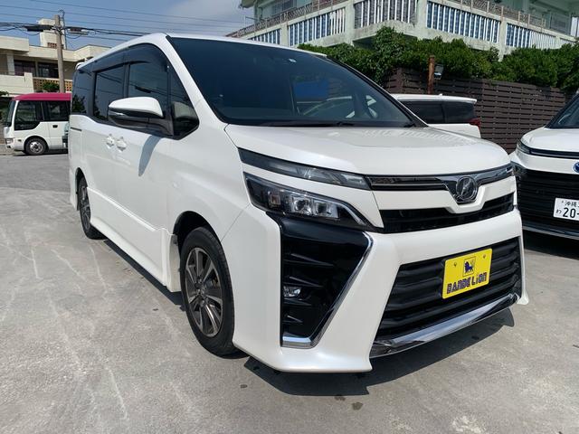 トヨタ ヴォクシー ＺＳ　禁煙車両側パワースライドドアプッシュスタートバックカメラＥＴＣアイドリングストップスマートキー後席モニター