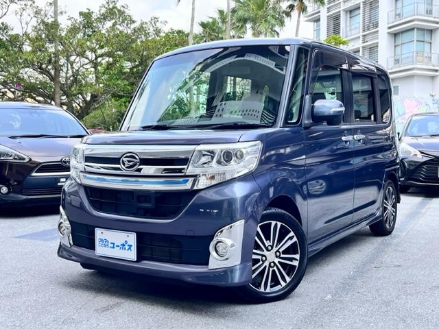 沖縄県那覇市の中古車ならタント カスタムＲＳ　トップエディションＳＡＩＩ　ＯＰ５年保証対象車　ターボ車　両側パワースライドドア　バックカメラ　ドライブレコーダー　ＥＴＣ