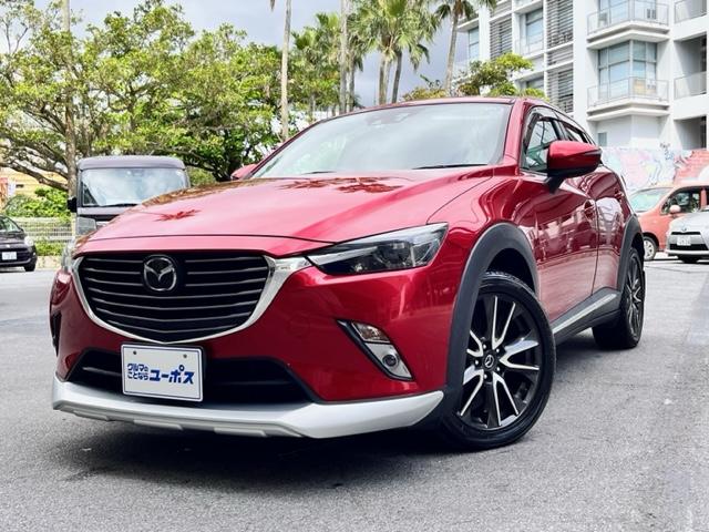 沖縄県の中古車ならＣＸ－３ ＸＤ　ツーリング　Ｌパッケージ　ＯＰ５年保証対象車　６ＭＴ　純正ナビ　レーダークルーズ　Ｂｌｕｅｔｏｏｔｈ　交換前７０１５８ｋｍ交換後１５１６４ｋｍ