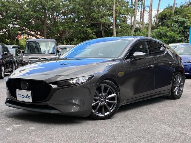 沖縄県の中古車ならＭＡＺＤＡ３ファストバック １５Ｓツーリング　ＯＰ５年保証対象車　３６０°モニター　ブラインドスポットモニター　クリアランスソナー