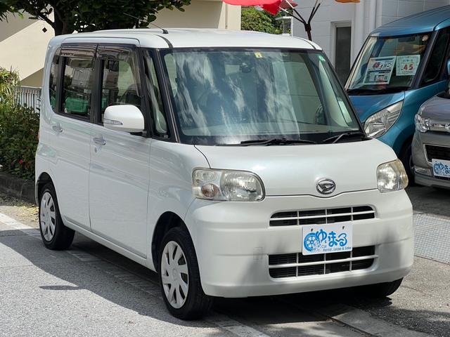 沖縄の中古車 ダイハツ タント 車両価格 34.8万円 リ済別 2011(平成23)年 10.8万km パールホワイトＩＩＩ