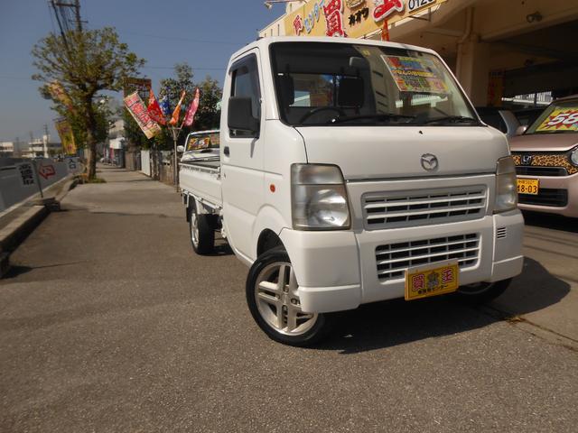沖縄の中古車 マツダ スクラムトラック 車両価格 43万円 リ済込 2011(平成23)年 9.1万km ホワイト
