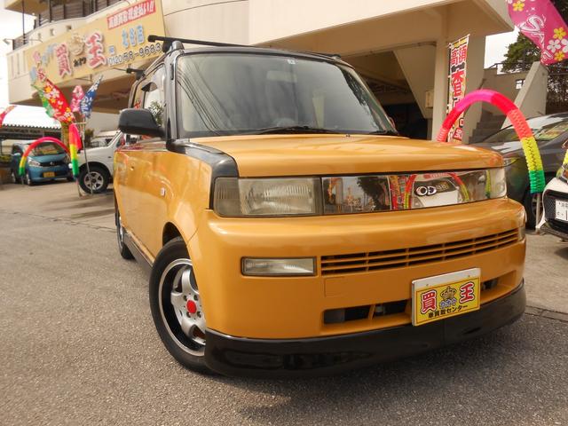 沖縄の中古車 トヨタ ｂＢ 車両価格 49万円 リ済込 2001(平成13)年 22.9万km イエローＩＩ