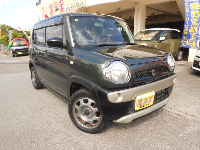 沖縄県の中古車ならハスラー Ａ　☆ＳＤナビ☆フルセグ☆ＤＶＤ☆ブルートゥース☆光軸調整☆前後ドライブレコーダー☆盗難防止装置☆車検２年付き☆錆止めグリス＆オイル、フィルター交換☆