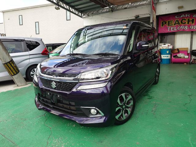 ソリオバンディット(スズキ) ハイブリッドＳＶ　ドライブレコーダー　ＥＴＣ　全周囲カメラ　ナビ　ＴＶ　オートクルーズコントロール　レーンアシスト　衝突被害軽減システム　両側電動スライドドア　ＬＥＤヘッドランプ　スマートキー　電動格納ミラー 中古車画像