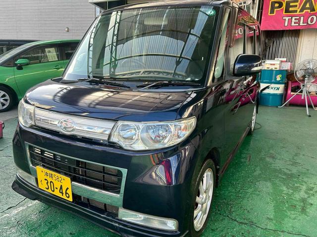 タント(ダイハツ) カスタムＲＳ　ＥＴＣ　電動スライドドア　ＴＶ　ＨＩＤ　スマートキー　ベンチシート　ＣＶＴ　盗難防止システム　ＡＢＳ　アルミホイール　衝突安全ボディ　エアコン　パワーステアリング　パワーウィンドウ 中古車画像