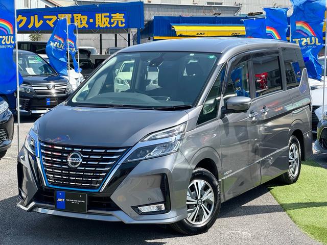 沖縄県の中古車ならセレナ ｅ－パワー　ハイウェイスターＶ　後期タイプ・全方位カメラ・後席モニター・前後ソナー・緊急ブレーキ・ドラレコ・ＥＴＣ・フルセグＴＶ・ＤＶＤ走行中見れます♪ブルートゥースオーディオ・緊急ブレーキ・オートクルーズ・フルＬＥＤライト＆フォグ