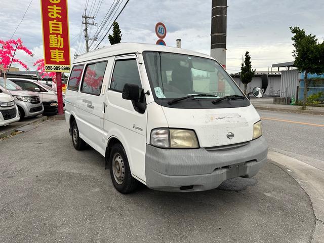 うるま市 うるま自動車 日産 バネットバン 　内地仕入専門店●修復歴無→第三者査定車両●ディーゼル●ＡＴ●Ｒ２エンジン●車を買う時は錆のチェックは必須●車検１年ＭＡＸ●沖縄認証工場完備●安心の本土使用車両です ホワイト 21.5万km 2000(平成12)年