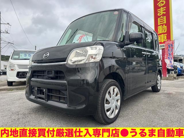 沖縄県の中古車ならタント Ｘ　ＳＡ　内地仕入専門店●新車からしっかり整備してある車両です●安心して下さい内地ディーラー下取車●車検→令和７年１２月●スマートキー●ナビ●沖縄認証工場完備●車を買う時はサビのチェック必須です●修復歴無●●