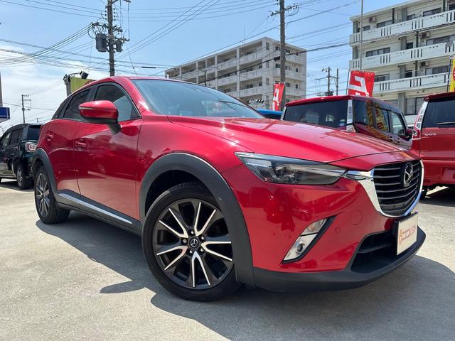 マツダ ＣＸ－３ ＸＤ　ツーリング　Ｌパッケージ　純正ナビＴＶ・Ｂｌｕｅｔｏｏｔｈ・ＣＤＤＶＤ・パドルシフト・スマートキー・アイドリングストップ・Ｂカメラ・２年保証付・法定点検記録簿付・錆止め付